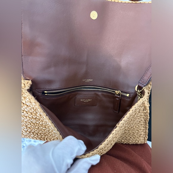 Saint Laurent KATE 99 TASSEL IN RAFFIA
DARK NUDE - Picture 8 of 12